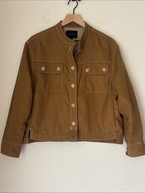Banana Republic  minimalist khaki utility jacket  size XS